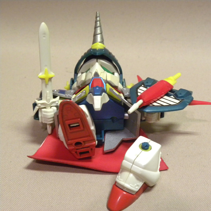 ジャンク品 部品取りに】1990年代 当時物 バンダイ 元祖SDガンダム 63