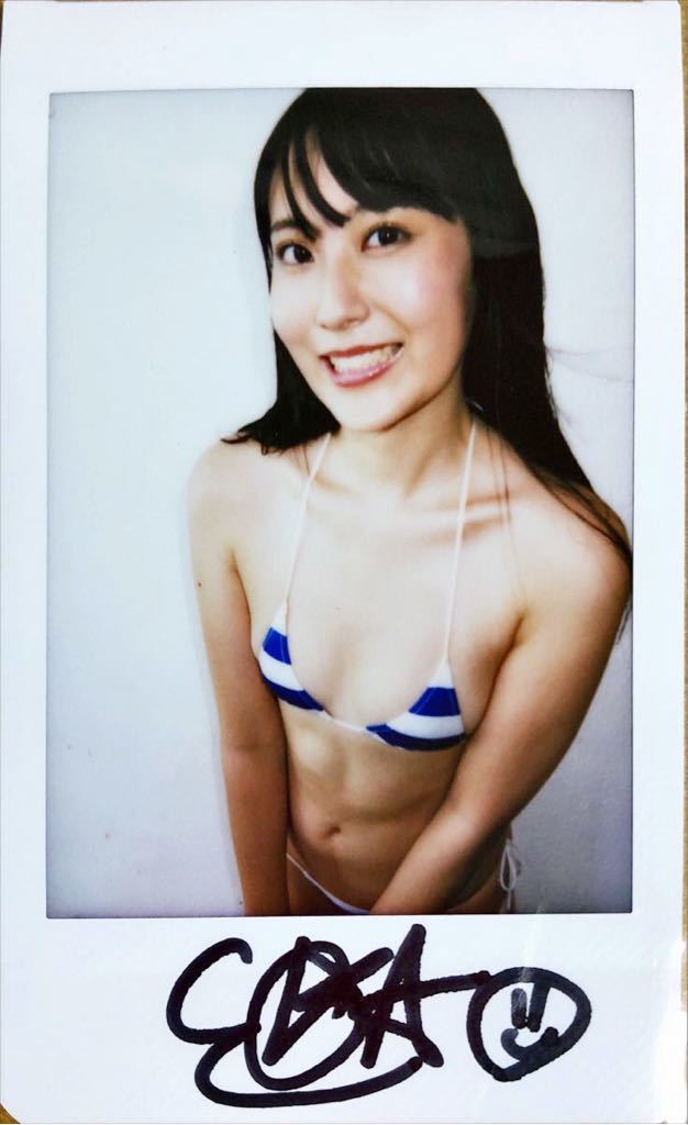 林田百加 ヤングジャンプ 直筆サイン入りチェキ 林田百加「ふりむいて！もか先生」直筆サイン入りチェキ(サイン)｜売買