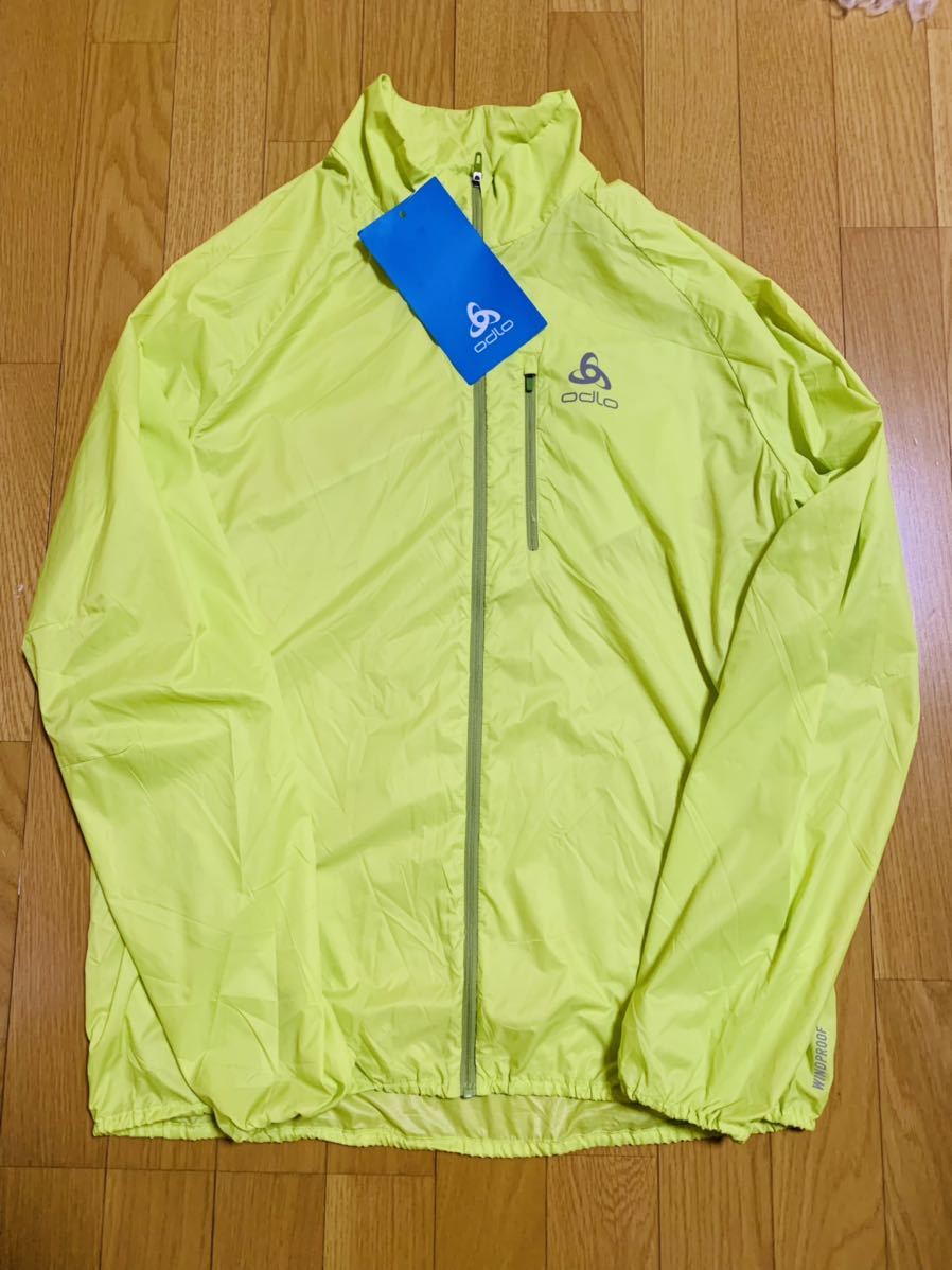 送込即決】odlo/オドロ メンズ ランニングZEROWEIGHTジャケットL(国内L