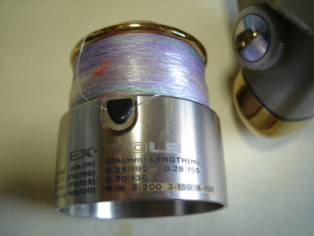 ダイワ　DAIWA　スーパー トーナメント EX 750 LB　替えスプール付き_4