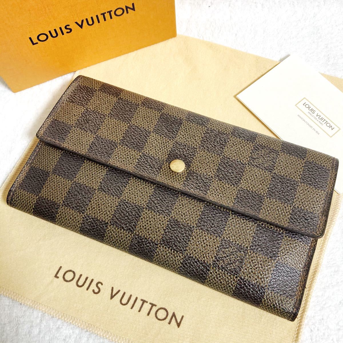 LOUIS VUITTON ルイヴィトン ダミエ ポルトフォイユ 