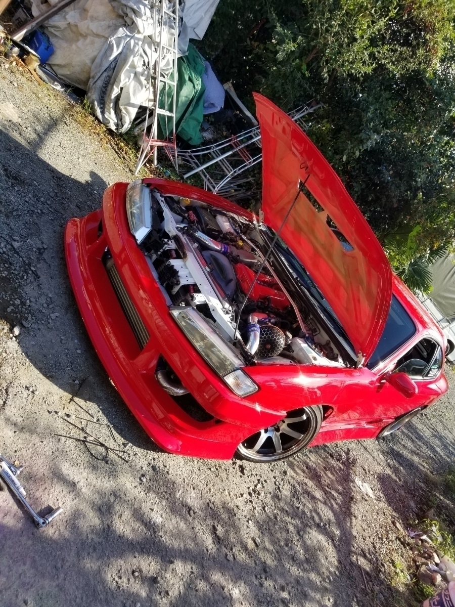 s13.s14.s15.180sx バンパー ステー アルミ ぐらつき 脱落防止 送料