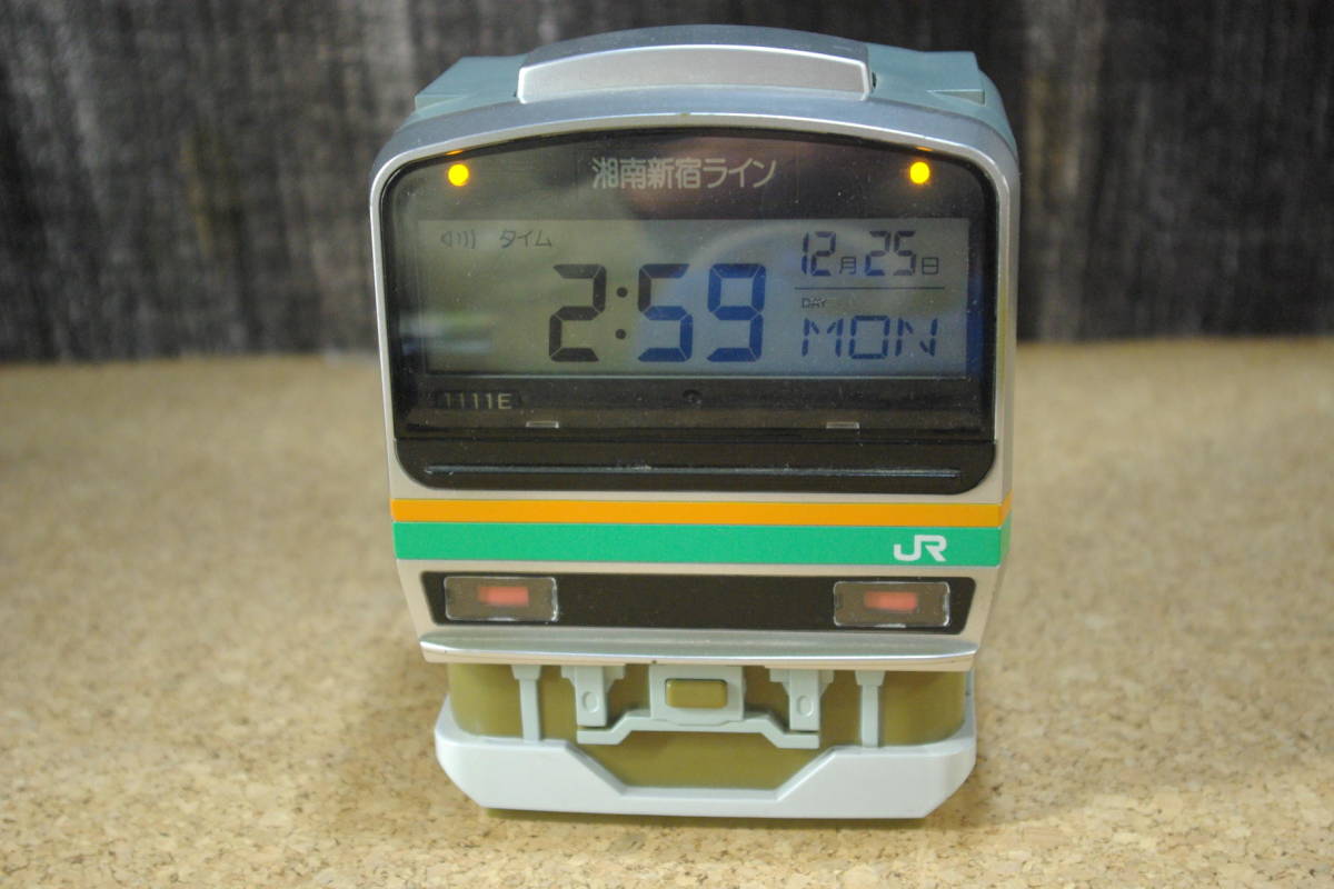 JR東日本 E231系 目覚まし時計 湘南新宿ライン 鉄道(JR)｜売買された