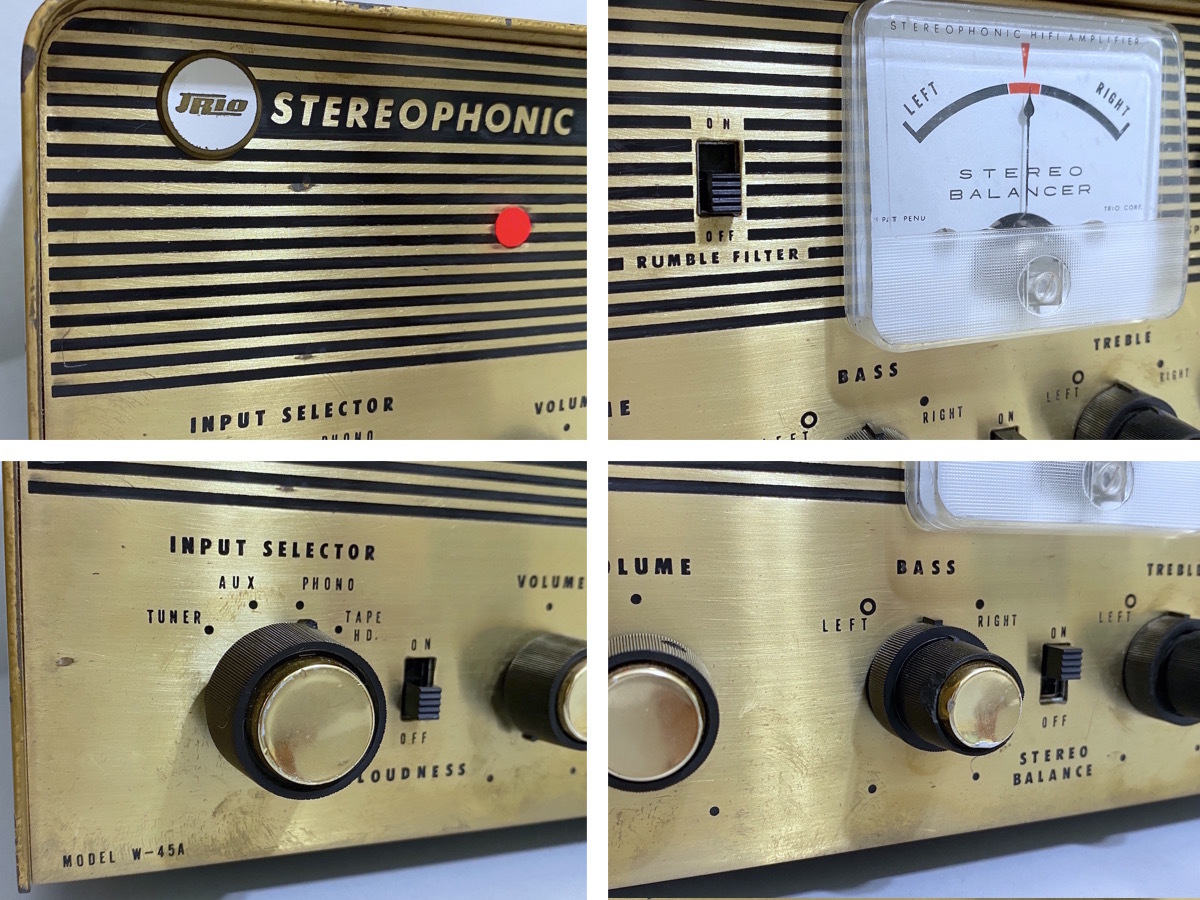 TRIO W-45A 6BQ5 PP 真空管アンプ 【公式通販】