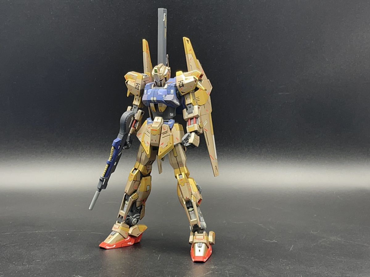 徹底改修 Hg Uc 1 144 Rg風 百式 リバイブ版 改造 全塗装 完成品 完成品 売買されたオークション情報 Yahooの商品情報をアーカイブ公開 オークファン Aucfan Com