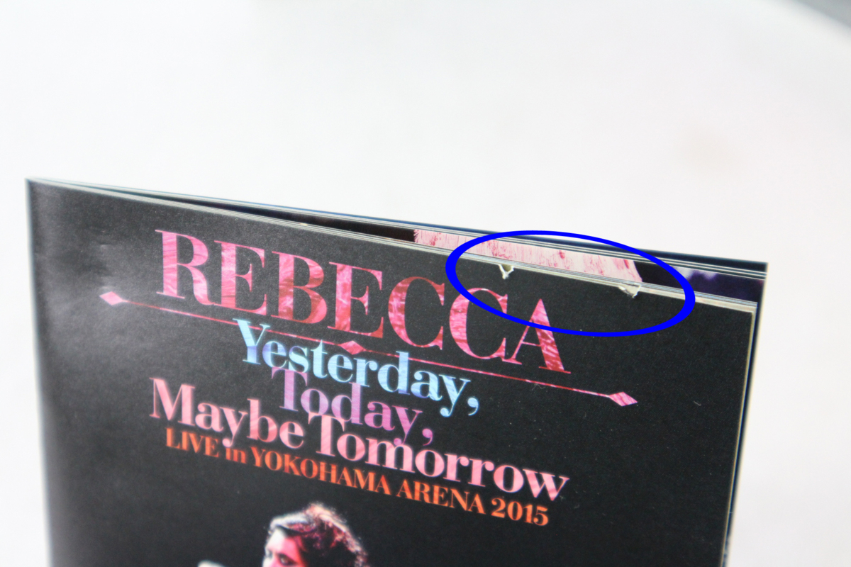 ☆中古品☆ DVD レベッカ REBECCA 「Yesterday， Today， Maybe