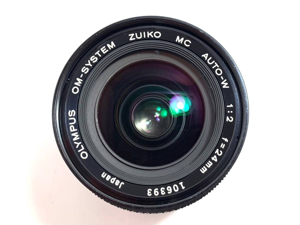 OLYMPUS/オリンパス OM-SYSTEM ZUIKO MC AUTO-W 1:2 F=24mm 単焦点