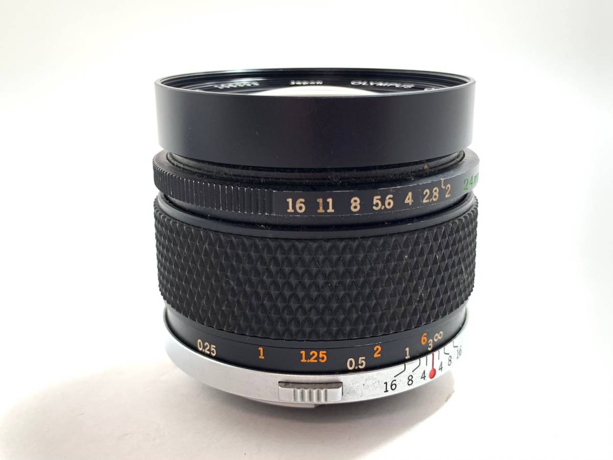 OLYMPUS/オリンパス OM-SYSTEM ZUIKO MC AUTO-W 1:2 F=24mm 単焦点