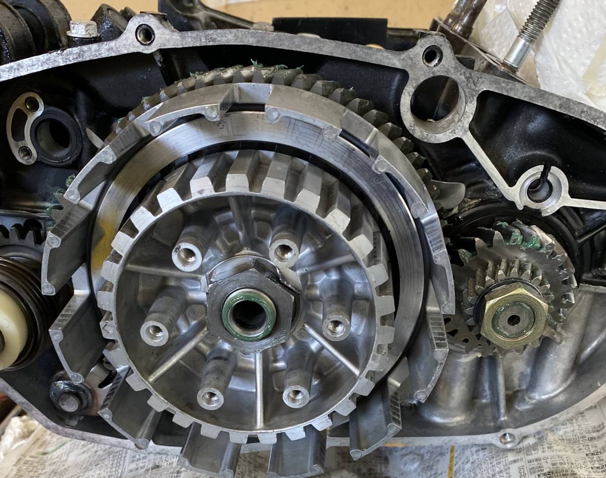 RZ250R フルオーバーホール済みエンジン実働 オーバホール後未走行