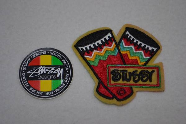 80年代 STUSSY ステッカー③ ワッペンセット ラスタ supreme