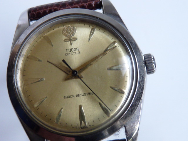  TUDOR チュードル Oyster オイスター チューダー 自動巻き ロレックス竜頭(オイスター)｜売買されたオークション情報、yahooの商品情報をアーカイブ公開 - オークファン オイスター