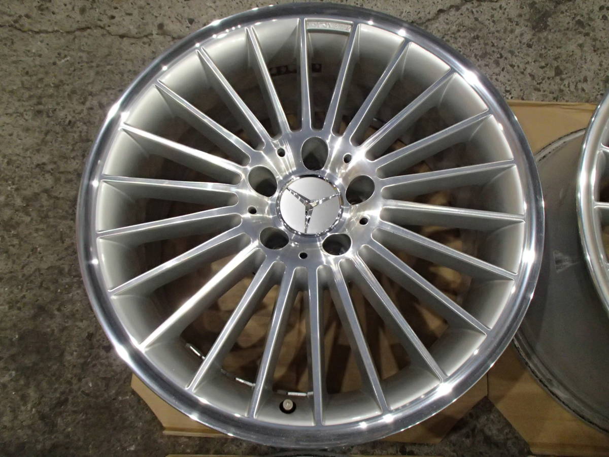 003】ホイールのみ4本 メルセデスベンツ SL55 R230 AMG純正18インチ 