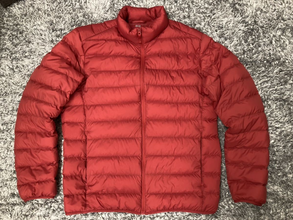 Uniqlo ユニクロ ウルトラライトダウンジャケット 赤 レッド L メンズ ナイロン ジャンパー ブルゾン 売買されたオークション情報 Yahooの商品情報をアーカイブ公開 オークファン Aucfan Com