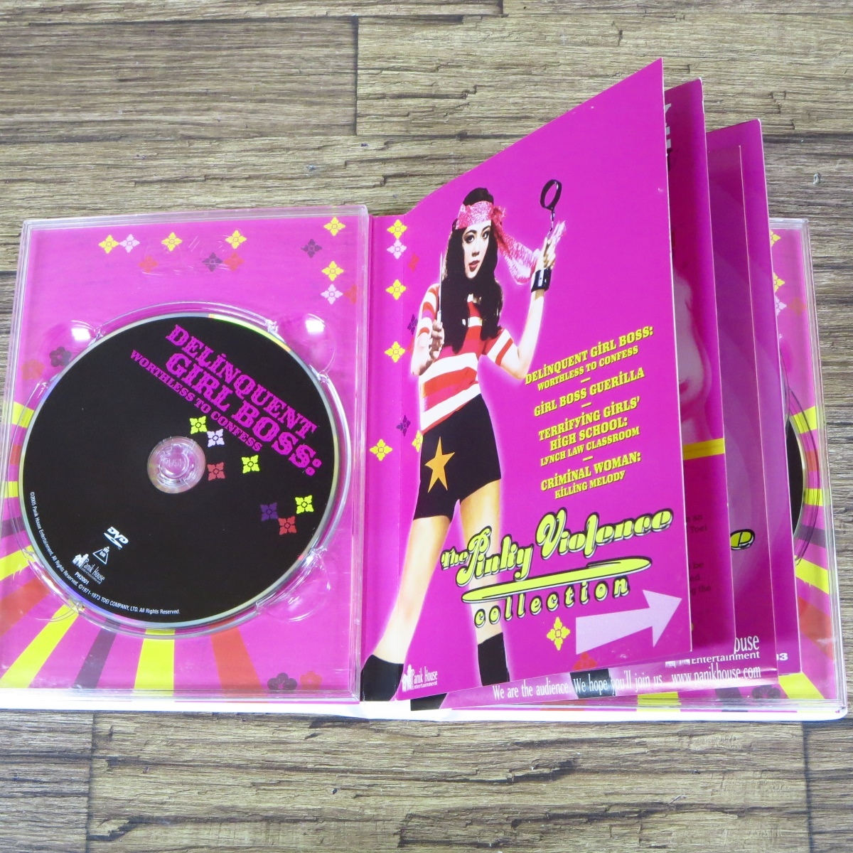 ☆The Pinky Violence Collection 北米版 US 4DVD+1CD/ずべ公番長 