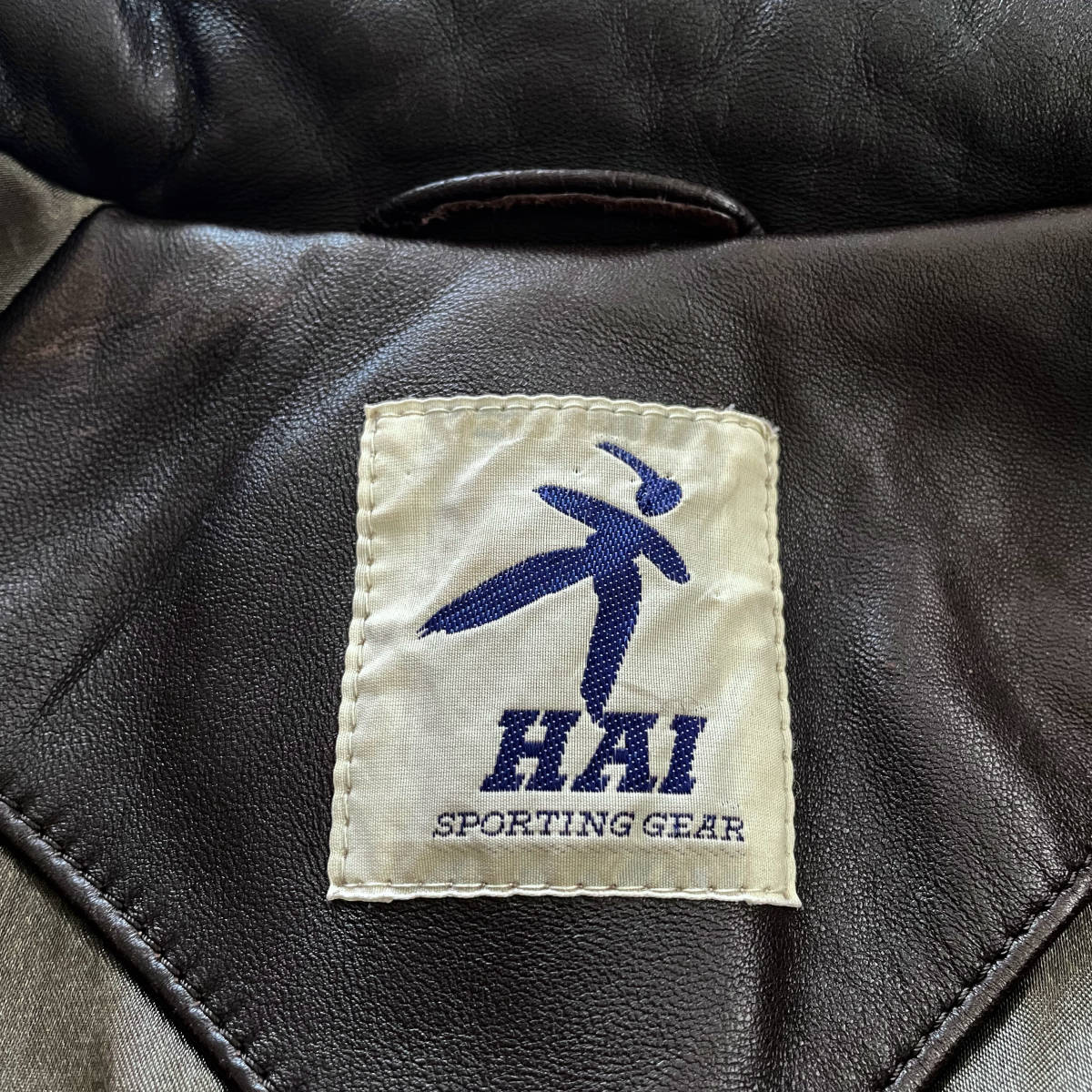 70's～ ISSEY MIYAKE HAI SPORTING GEAR ラムレザーコート イッセイ