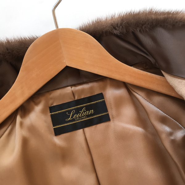レリアン Leilian 美品 ロングコート｜Yahoo カシミヤミンクファー襟 9 