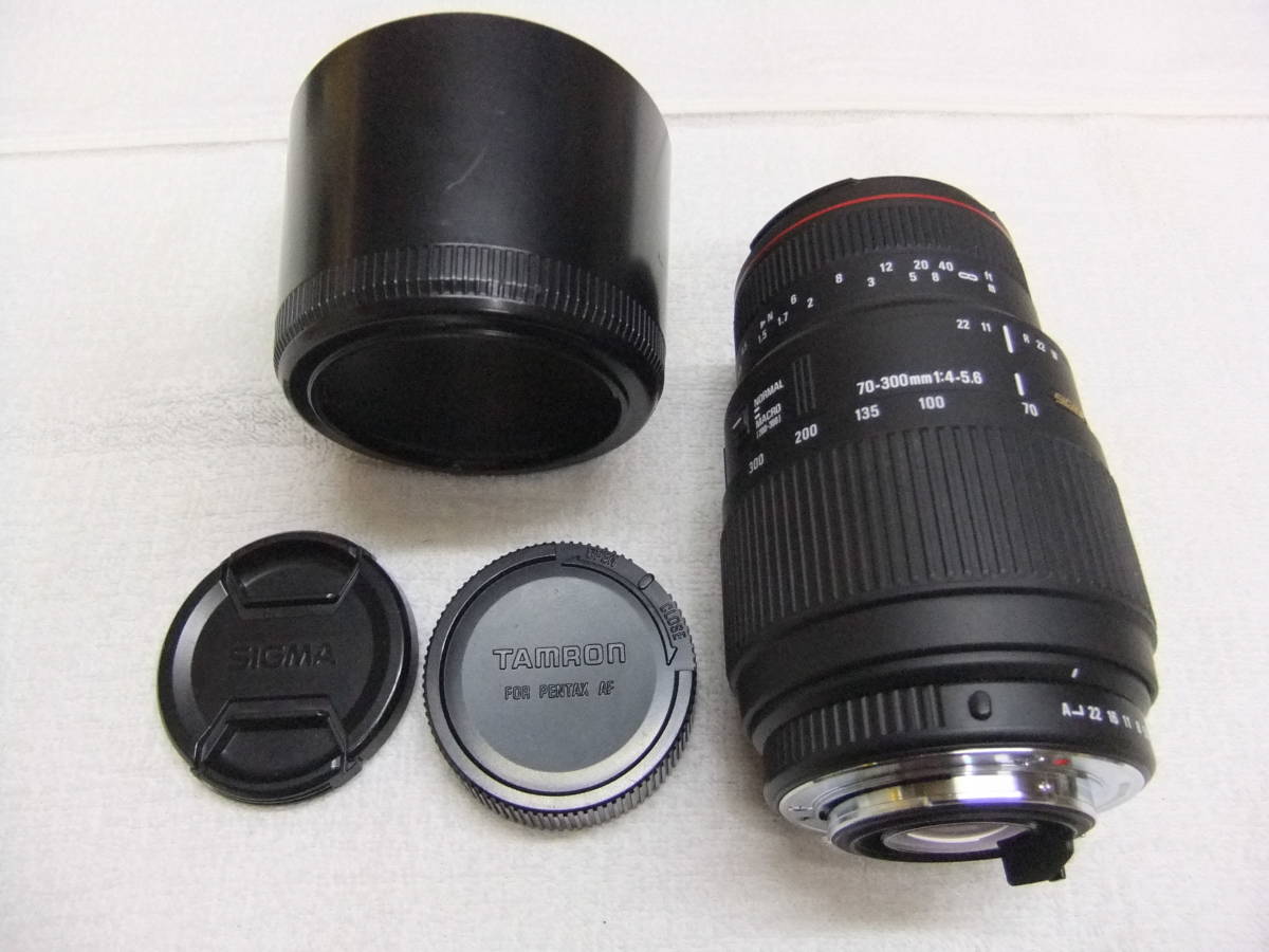 SIGMA シグマ APO 70-300mm F4-5.6 DG MACRO Pentax ペンタックス 