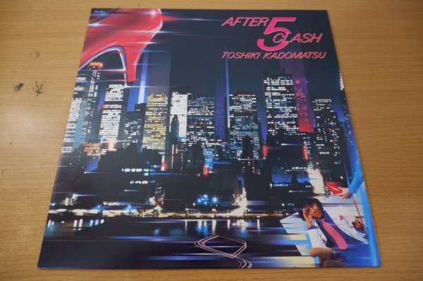 【定番】 B5-147＜LP/和モノ/ ＞角松敏生 / AFTER 5 CLASH(角松敏生)｜売買されたオークション情報、yahooの商品情報をアーカイブ公開 - オークファン か行
