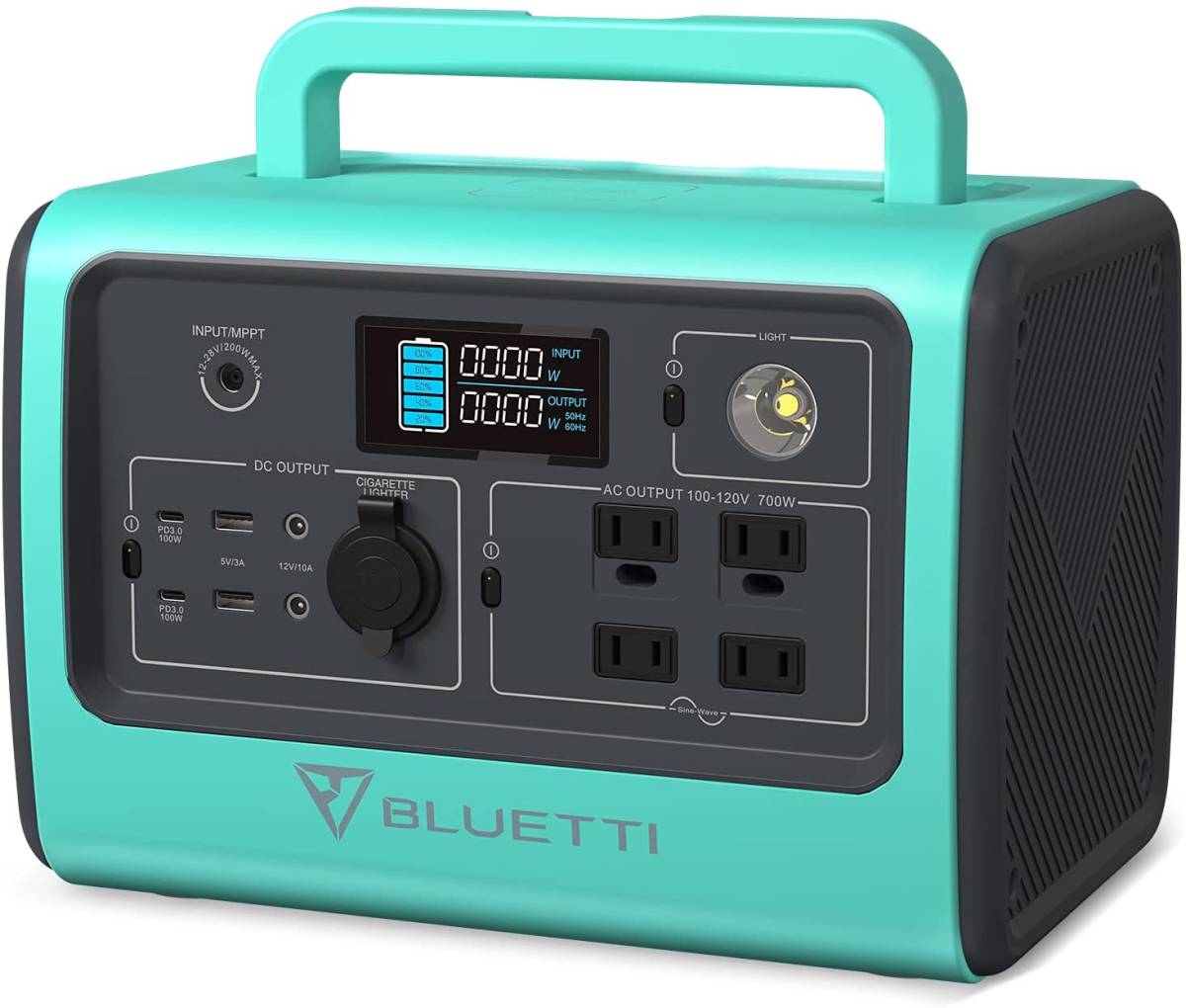 送料無料，人気SALE BLUETTI EB70 ポータブル電源 大容量(キャンプ、アウトドア用品)｜売買されたオークション情報、yahooの商品情報をアーカイブ公開 - オークファン その他