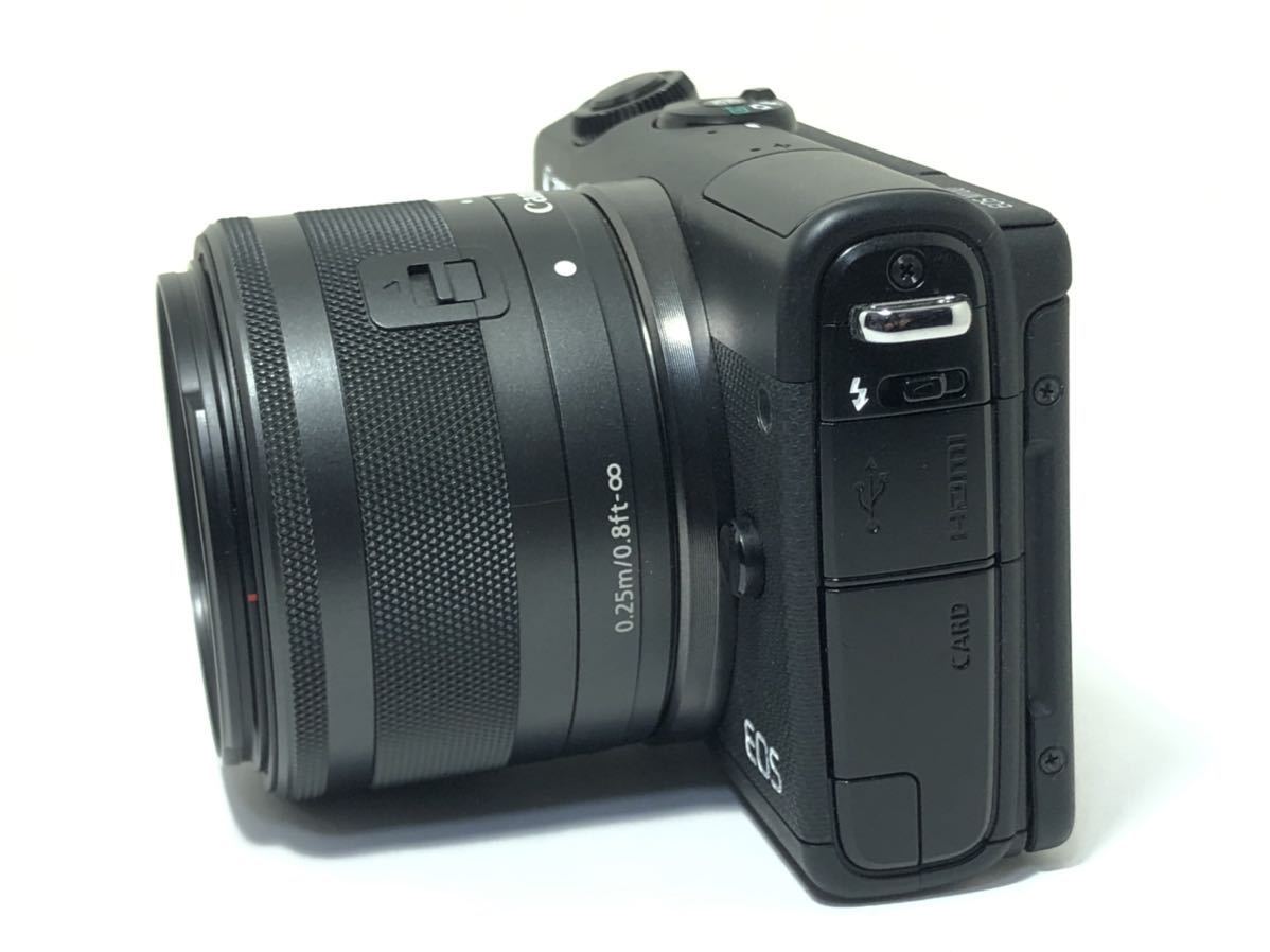27【極美品・元箱 予備バッテリー付】Canon キヤノン EOS M100 ズーム