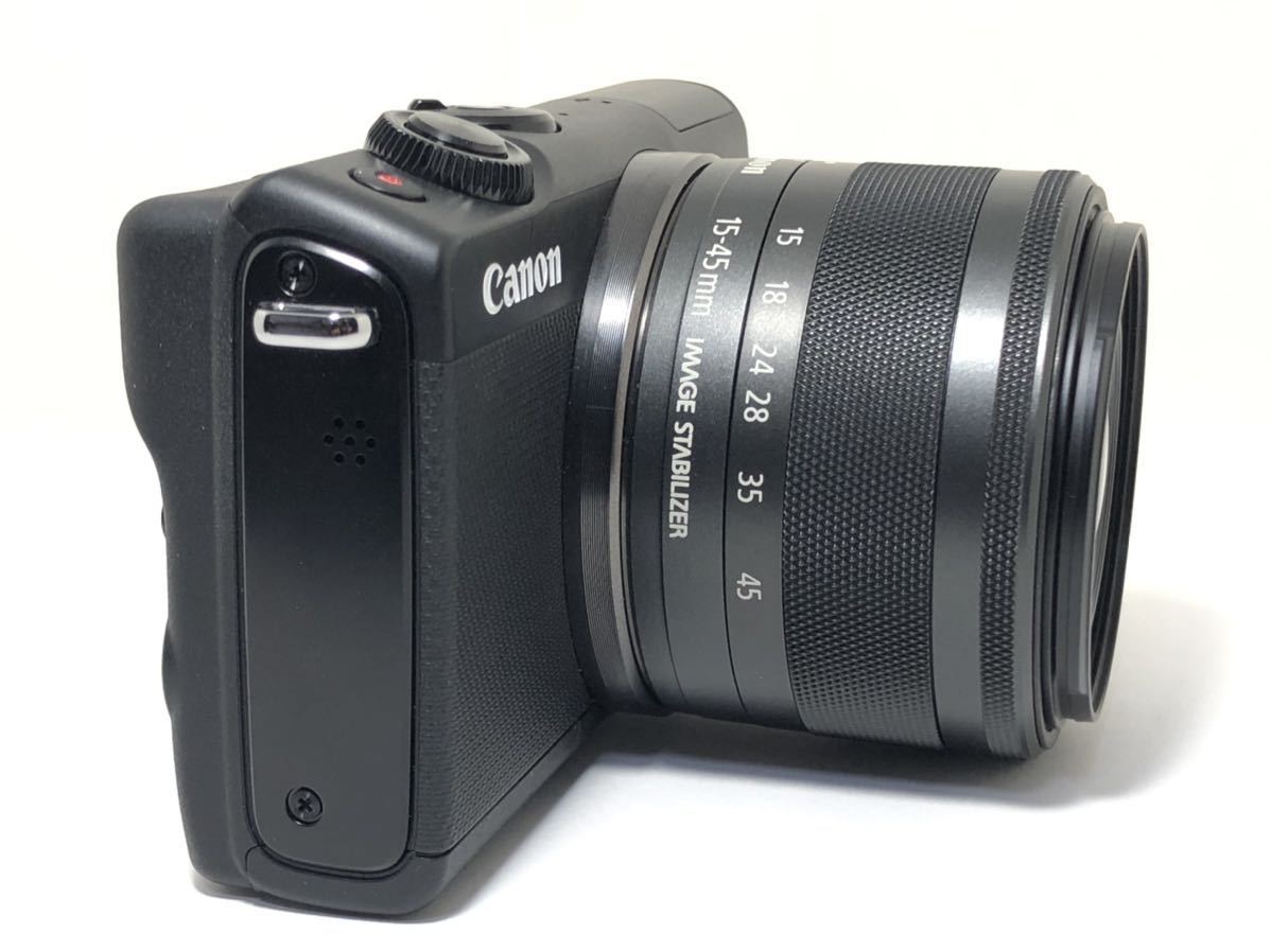 27【極美品・元箱 予備バッテリー付】Canon キヤノン EOS M100 ズーム