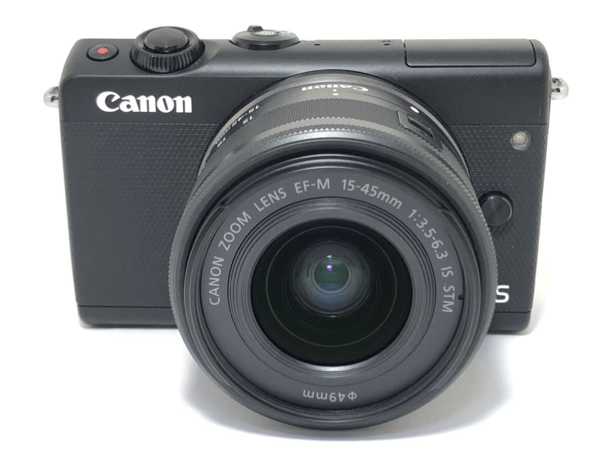 27【極美品・元箱 予備バッテリー付】Canon キヤノン EOS M100 ズーム