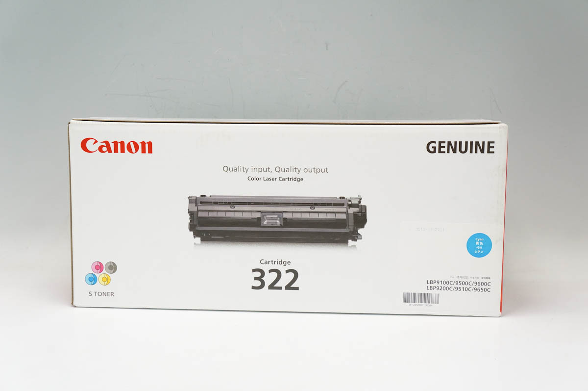 CANON トナーカートリッジ322シアン 2650B001 CN-EP322CYJ ワン