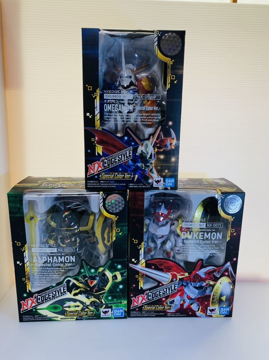 1円～【新品未開封】デジモン.NXEDGE STYLE.オメガモン/アルファモン  