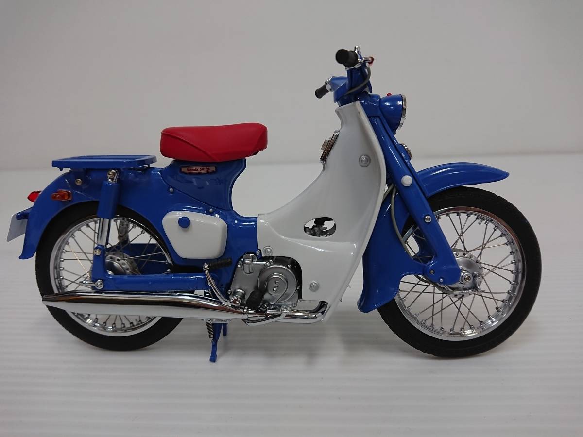 エブロ ホンダ スーパーカブ C100 ブルー (1/10 ダイキャスト 10026