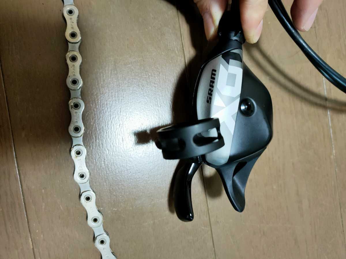 SRAM X01 コンポセット ディレイラー シフター スプロケ クランク XD 