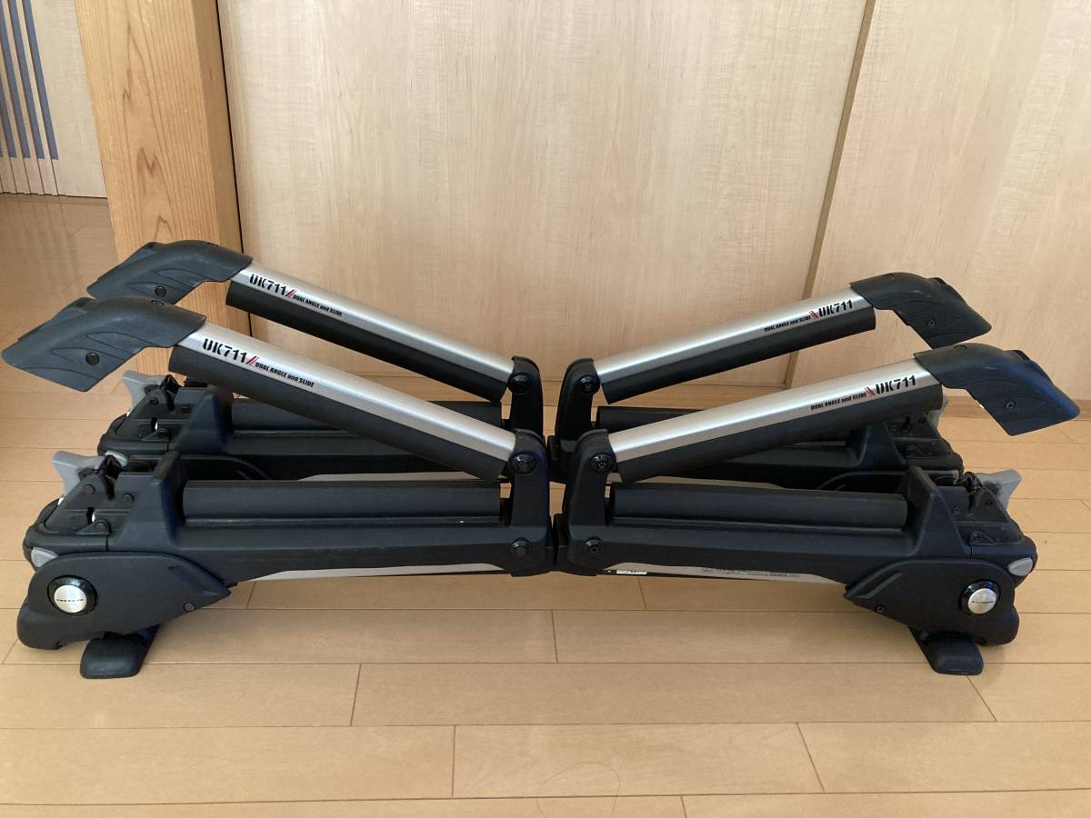 INNO UK711 キャリア スキー スノーボード アウトランダー エスティマ  