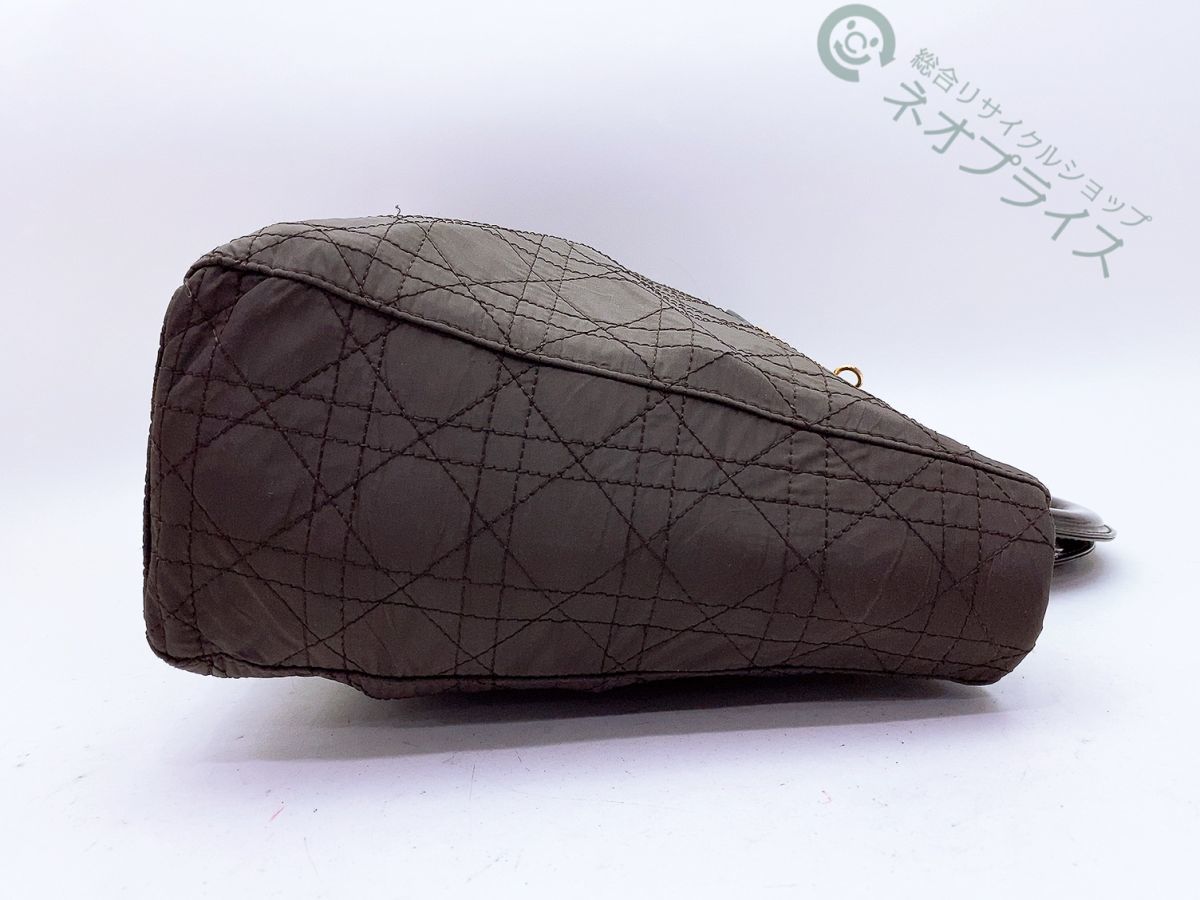 ◇Z7722 ベタ無し Dior レディディオール ナイロン カナージュ ハンド 