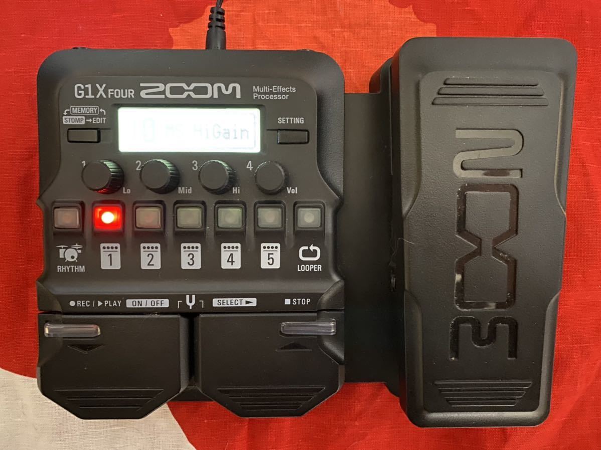 ZOOM g1x four (アダプター同梱/箱無し) ZOOM G1X FOUR ギター
