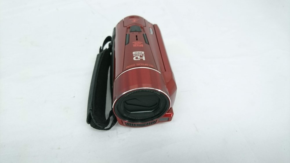 キヤノン Canon デジタルビデオカメラ iVIS HF M52 レッド 光学10倍