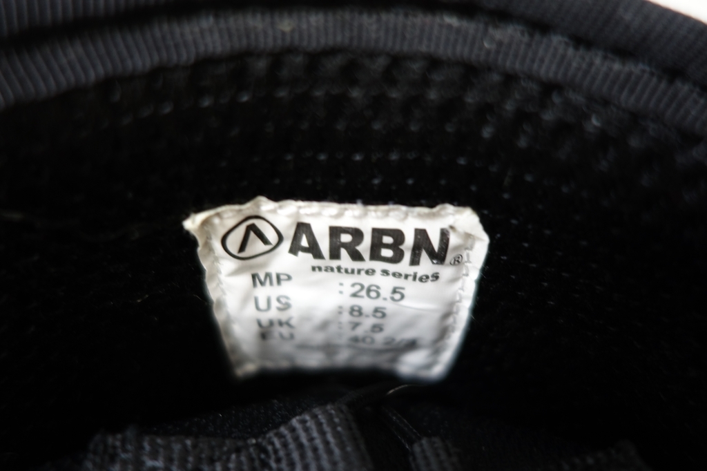 中古 19/20 ARBN nature メンズ26.5cm ダイヤル式スノーボードブーツ