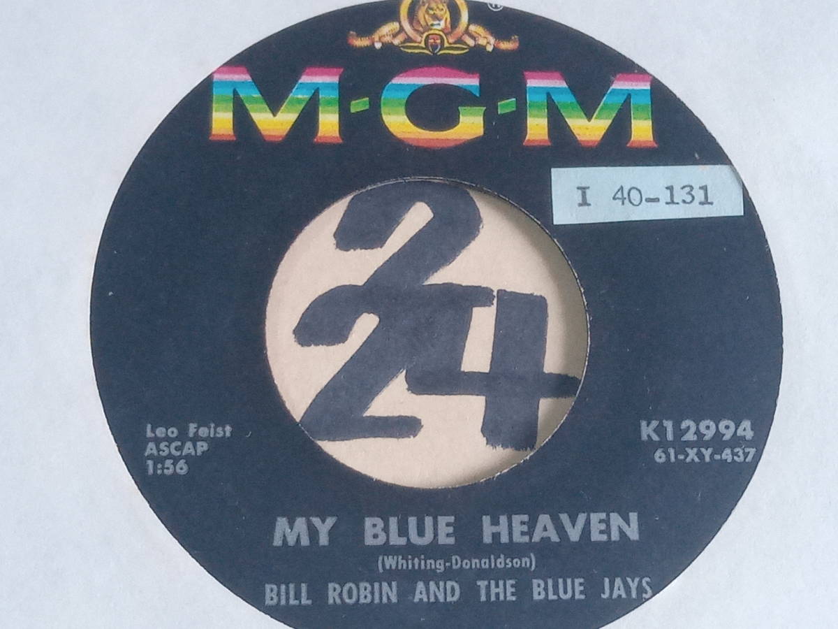 試聴 1961 シャッフル スカ オルガン コンボ Bill Robin And The Blue Jays My Blue Heaven Camel Walk 両面ex R B ソウル 売買されたオークション情報 Yahooの商品情報をアーカイブ公開 オークファン Aucfan Com