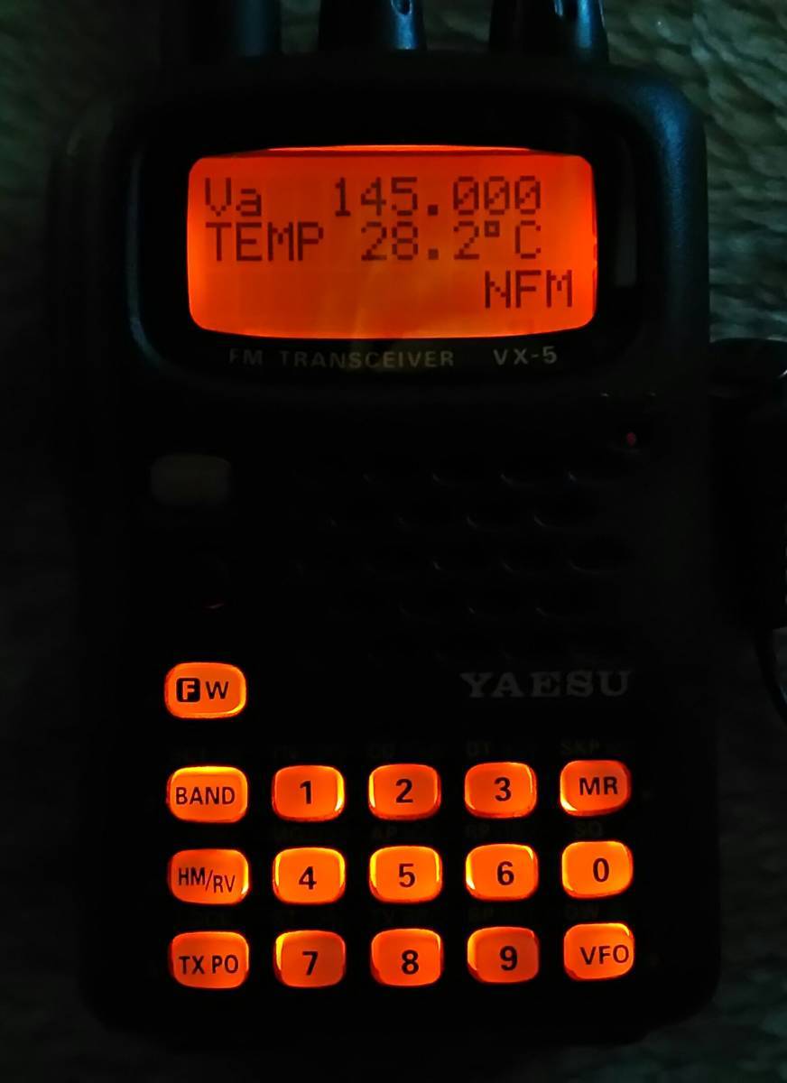 YAESU VX-5 50/144/430 トリプルバンド アマチュア無線機 □□ 八重洲 