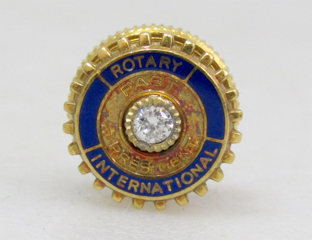 ☆ ROTARY INTERNATIONAL 国際ロータリー ロータリークラブ 襟章12mm 