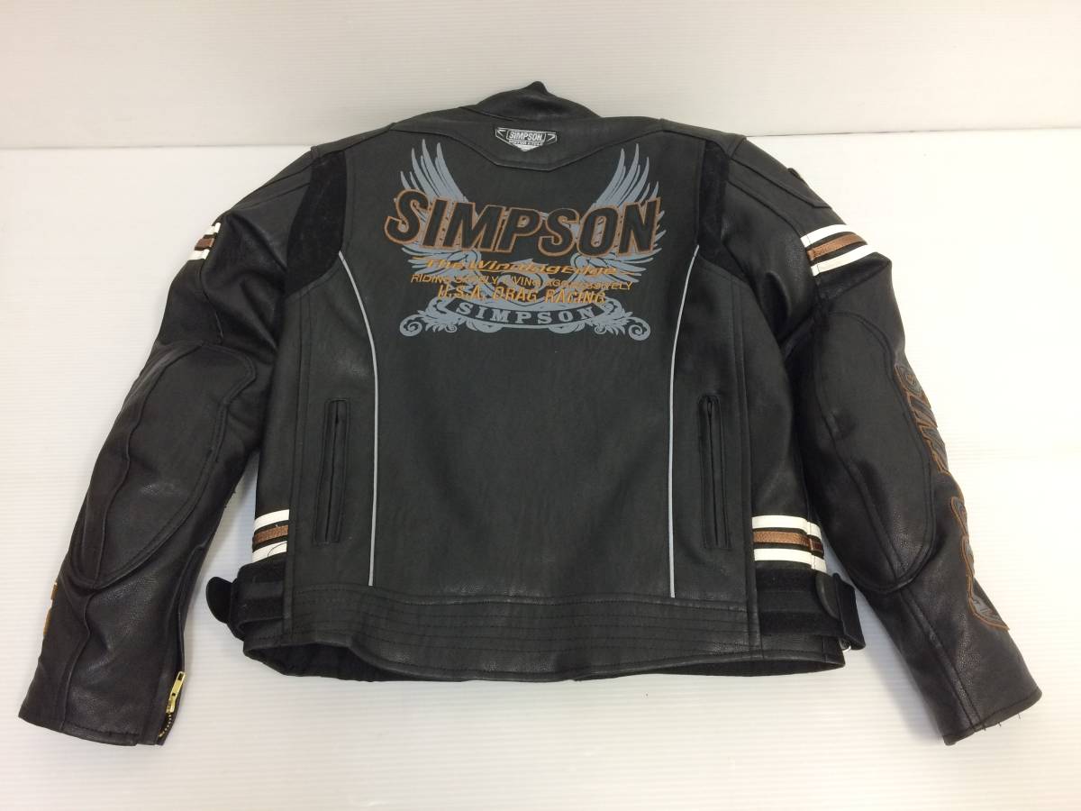 SIMPSON 55th Anniversary ライディングジャケット L 【公式通販】