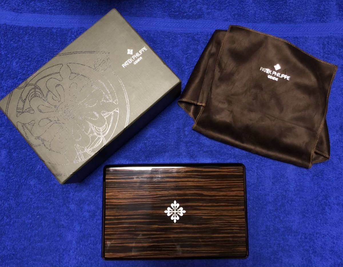 パテックフィリップ PATEK PHILIPPE 空箱 木目 鏡面 化粧箱 箱 ボックス ケース パテック・フィリップ 収納ケース ノーチラス 2_1