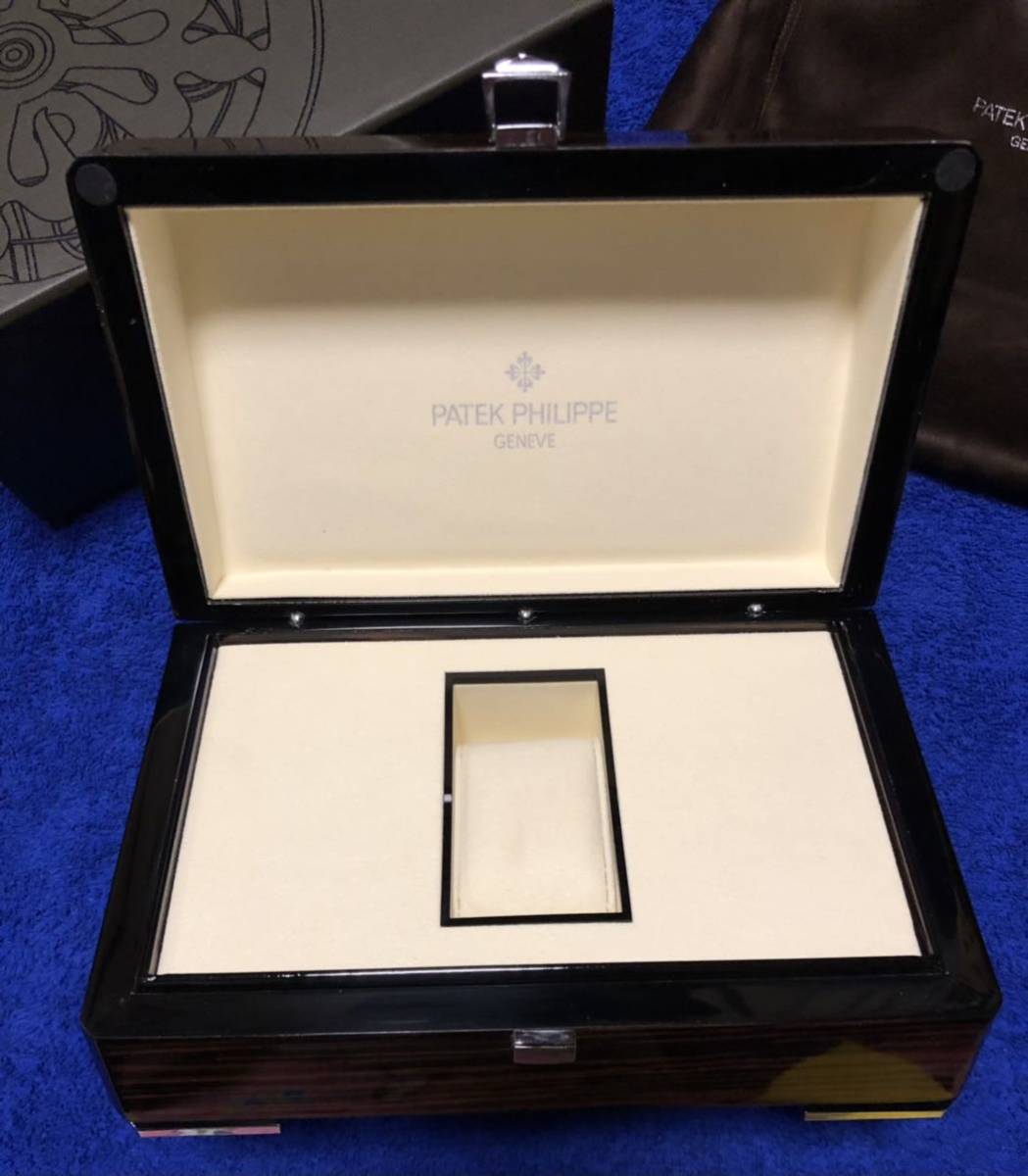 パテックフィリップ PATEK PHILIPPE 空箱 木目 鏡面 化粧箱 箱 ボックス ケース パテック・フィリップ 収納ケース ノーチラス 2_2