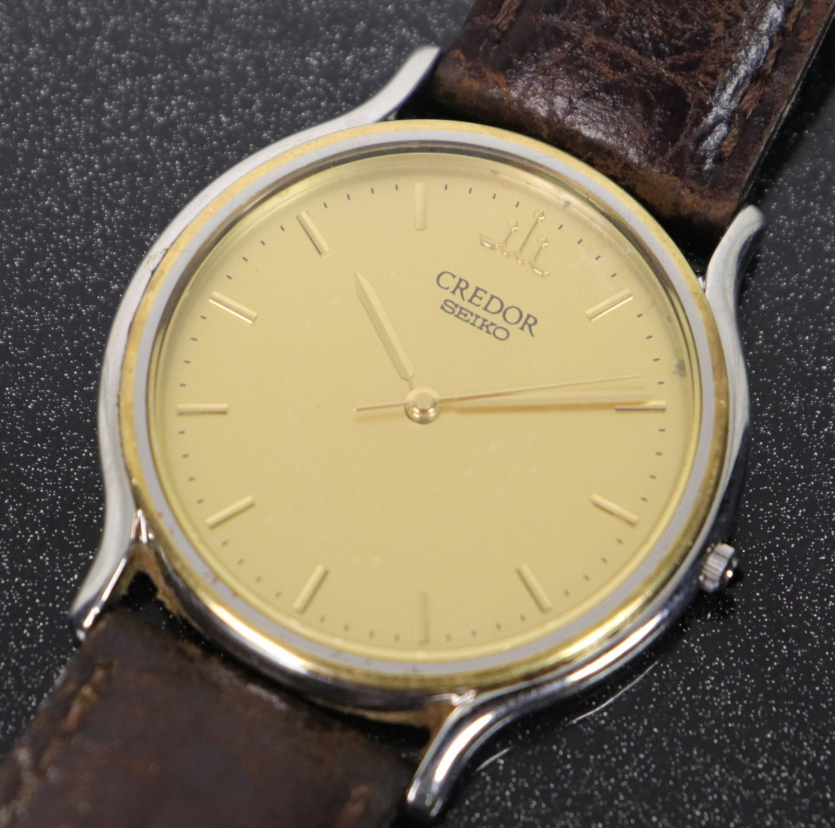 ◎【 18金 】18KT SEIKO CREDOR 8J81-6B00 セイコー クレドール メンズ 