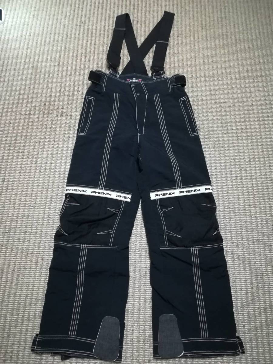  フェニックス phenix スキーウェア パンツ M - Lサイズ ウエスト80ｃｍ ブラック&ホワイト サスペンダータイプ(パンツ)｜売買されたオークション情報、yahooの商品情報をアーカイブ公開 - オ 男性用