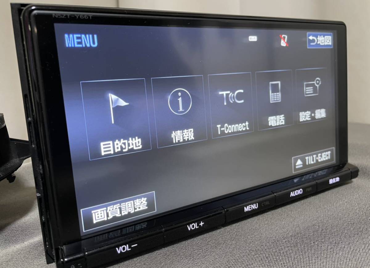 美品 トヨタ純正 9インチ NSZT-Y66T ナビ フルセグ T-connect HDMI 