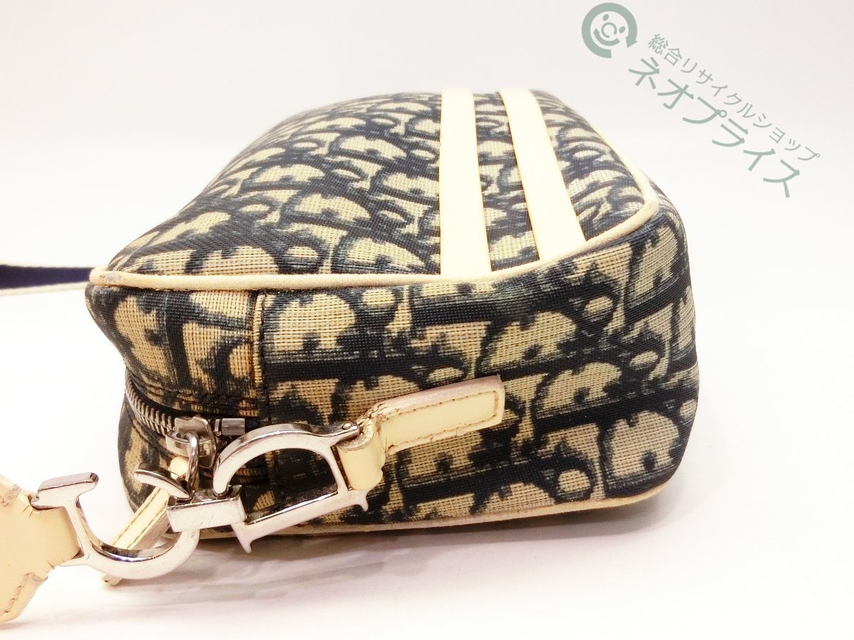 ◆Y4517 Dior ディオール トロッター ロゴ金具 キャンバス ショルダー バッグ Dior トロッター クリスチャンディオールChristian トロッターの人気アイテム - メルカリ