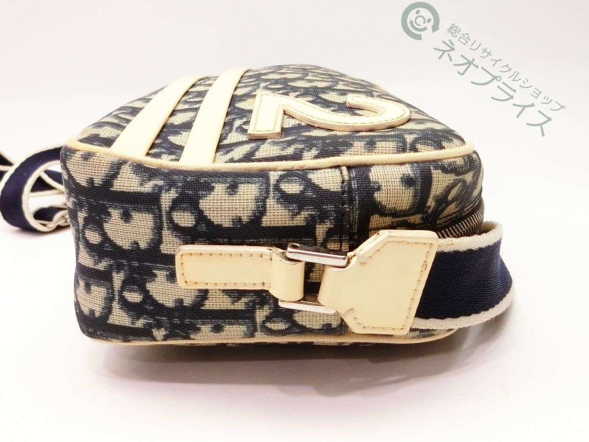 ◆Y4517 Dior ディオール トロッター ロゴ金具 キャンバス ショルダー バッグ Dior トロッター クリスチャンディオールChristian トロッターの人気アイテム - メルカリ
