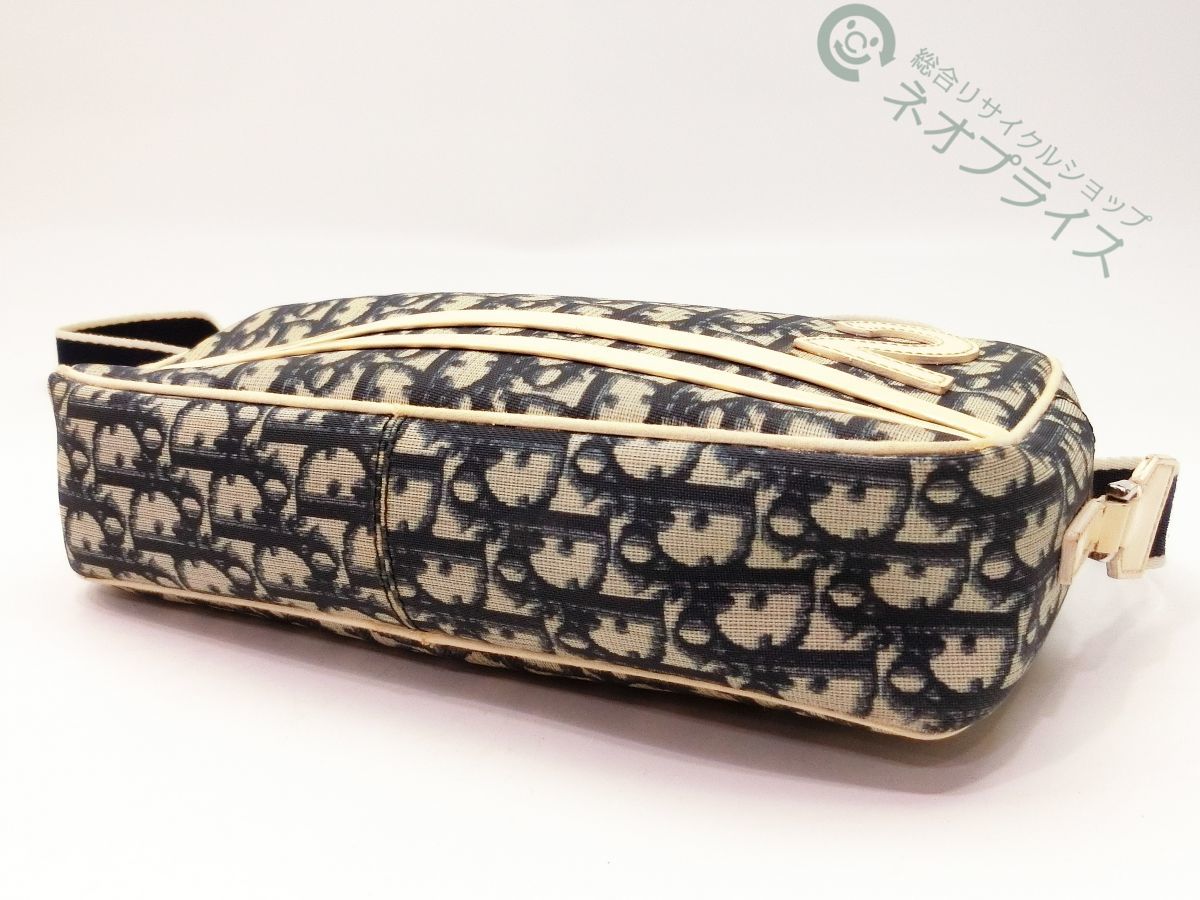 ◆Y4517 Dior ディオール トロッター ロゴ金具 キャンバス ショルダー バッグ Dior トロッター クリスチャンディオールChristian トロッターの人気アイテム - メルカリ