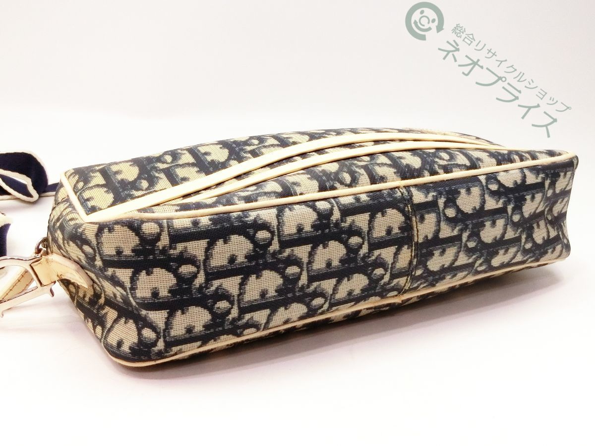 ◆Y4517 Dior ディオール トロッター ロゴ金具 キャンバス ショルダー バッグ Dior トロッター クリスチャンディオールChristian トロッターの人気アイテム - メルカリ