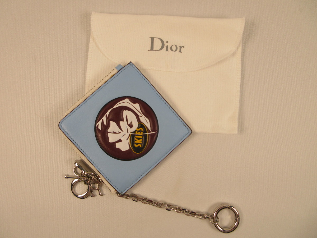 新作登場，本物保証 R82074R Christian Dior クリスチャン ディオール コインケース SKIES キーリング付き Dior ディオール レディース 女性(女性用財布)｜売買されたオークション情報、yahooの商品情報をアーカイブ公開 - 服飾小物