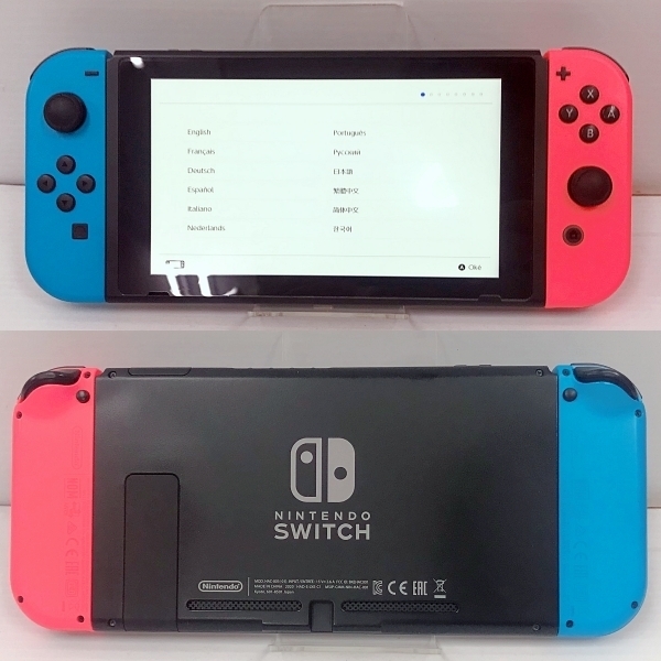 Nintendo Switch Joy-Con(L)ネオンブルー/(R)ネオンレッド HAC-001(-01